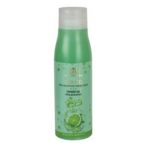 Lemon lime scented shower gel