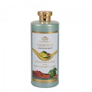 Avocado shampoo for hair restoration and revitalization