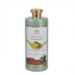 Avocado shampoo for hair restoration and revitalization