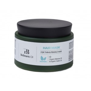 Therapeutic mask for thin, thinning and brittle hair