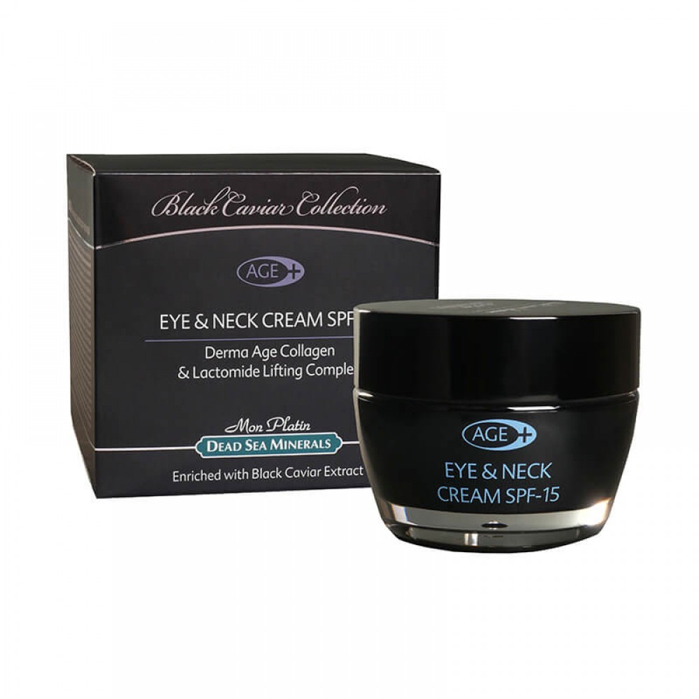 Eye&Neck cream derma-age plus SPF-15 black caviar