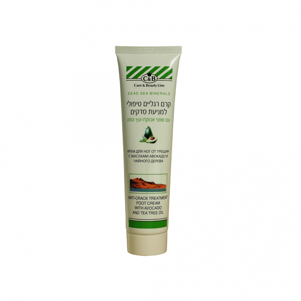 Anti-crack Treatment Foot Cream with Avocado & Tea Oil Anti-crack Treatment Foot Cream with Avocado & Tea Oil