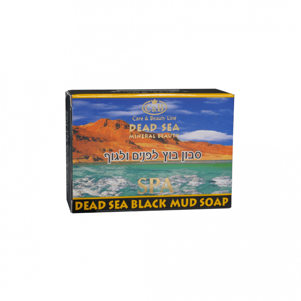 Dead Sea black mud soap