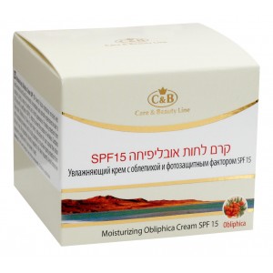 Obliphica Moisturizing Cream with SPF 15