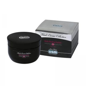 Body peeling sorbet orchid with vitamins capsules black caviar