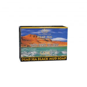 Dead Sea black mud soap