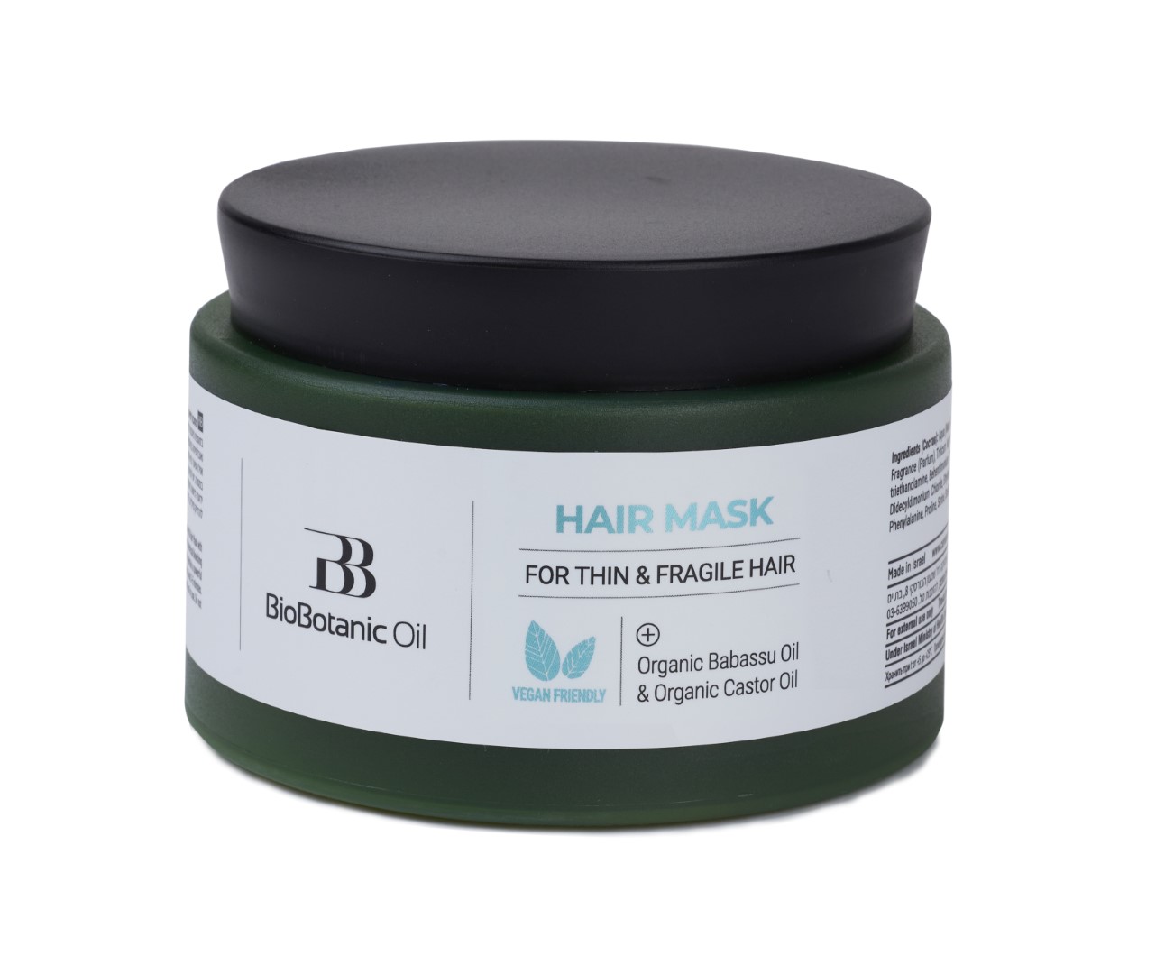 Therapeutic mask for thin, thinning and brittle hair