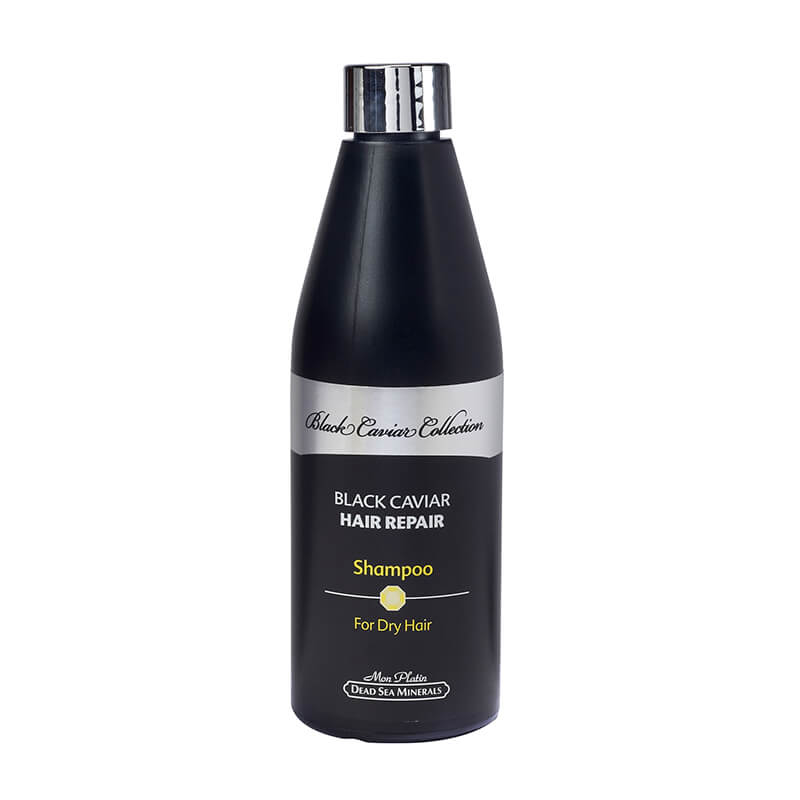 Hair repair shampoo for dry hair black caviar