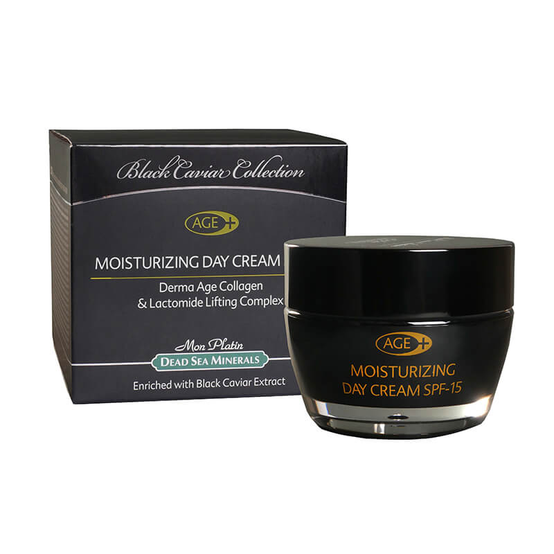 Moisturizing day cream derma-age plus SPF-15 Black caviar