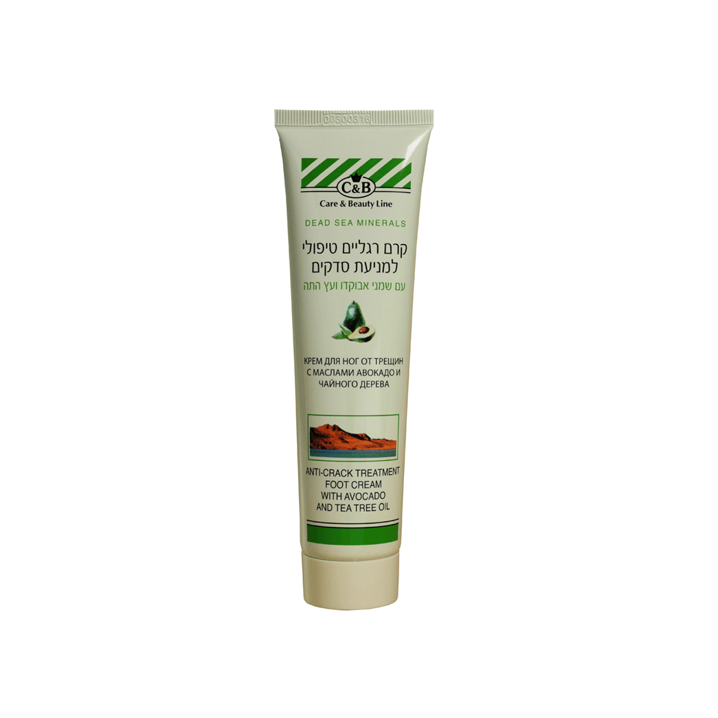 Anti-crack Treatment Foot Cream with Avocado & Tea Oil 