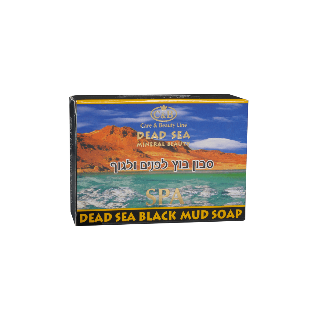 Dead Sea black mud soap