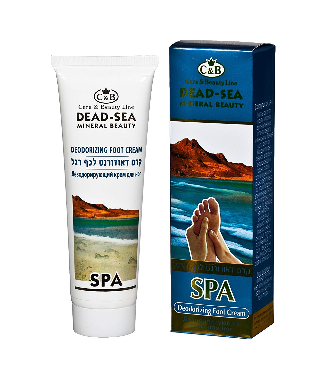 Deodorant cream for feet