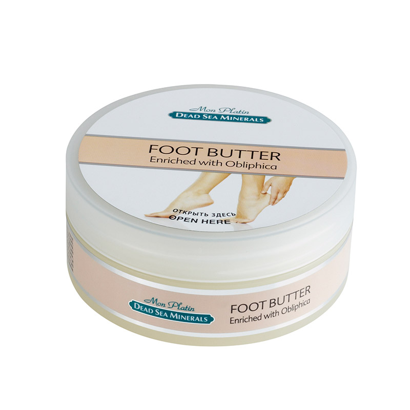 Foot butter enriched with obliphica